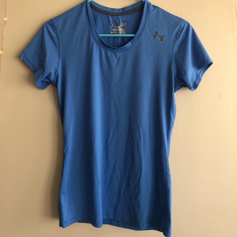 Under Armour blue shirt